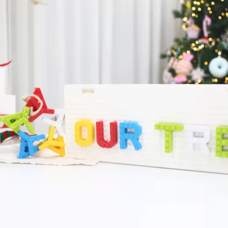 042.
영어공부 레고호환 영어블럭 영어교구