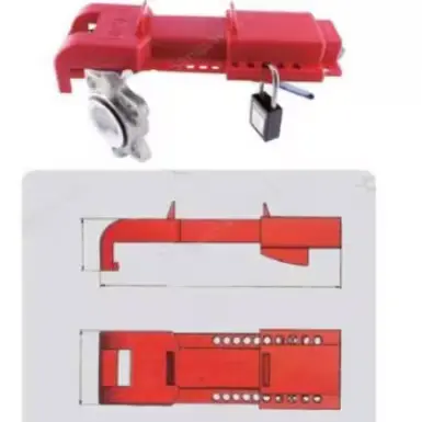 🟡203번 밸브 잠금장치 고정잠금