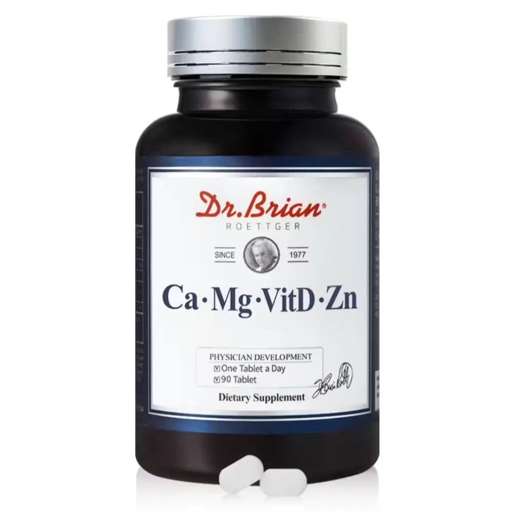 1530 닥터브라이언 칼슘 마그네슘 비타민D 아연 영양제, 90정, 1개