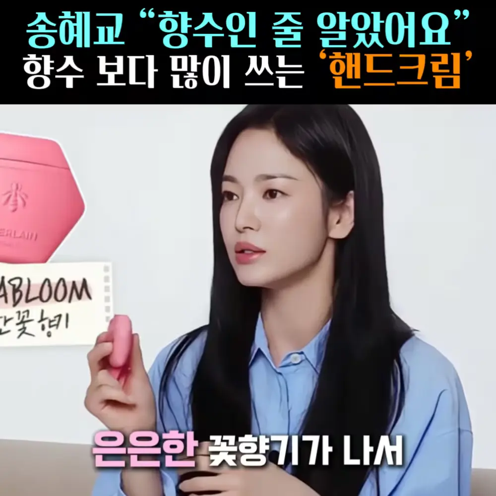 🧚#446. 송혜교 향수NO ‘핸드크림’