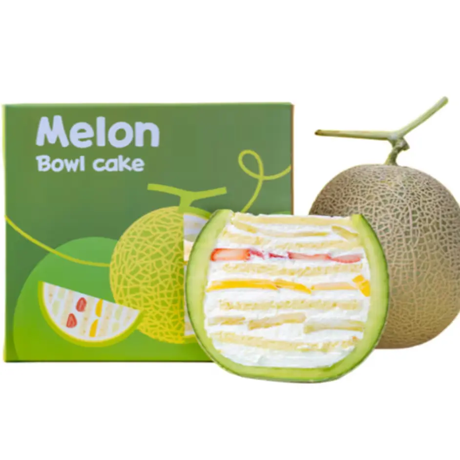 통멜론 케이크