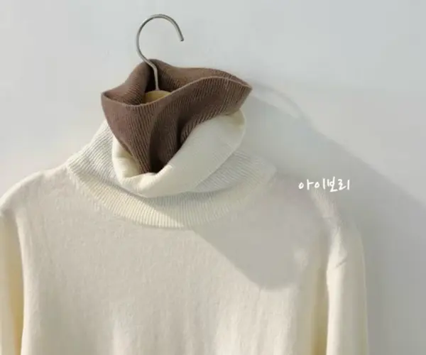 포인트 폴라 니트