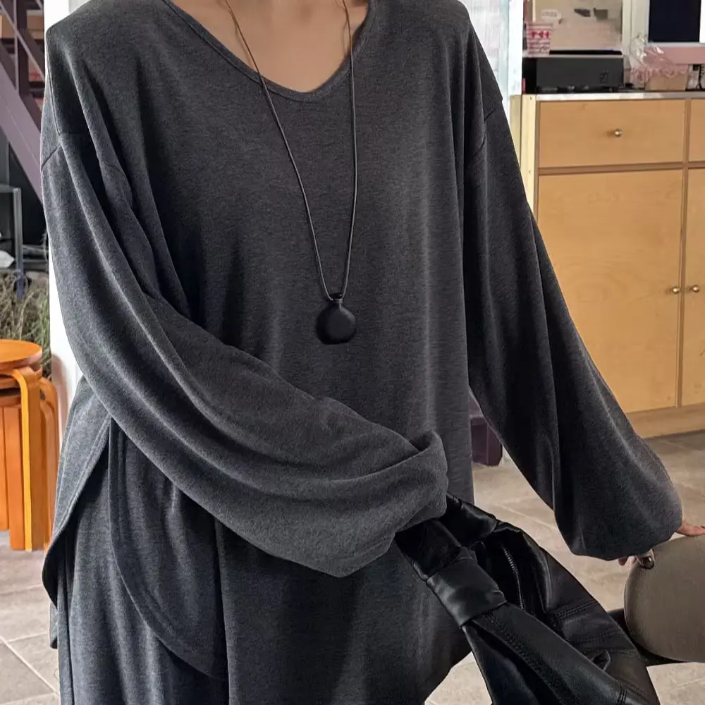 (아이바배) 소프트 기모 긴팔 티셔츠 (5col)