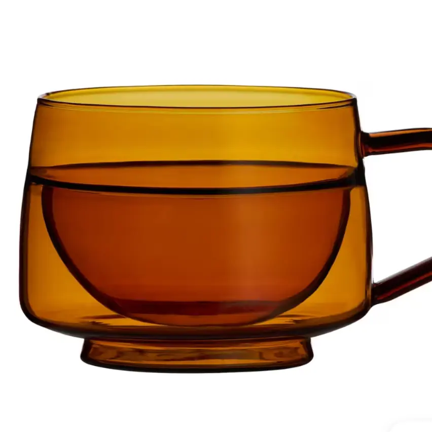 뜨아의 계절☕️브라운이중 커피잔~♥️