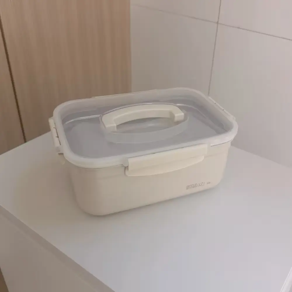 스텐 아이보리 김치통 3.6L