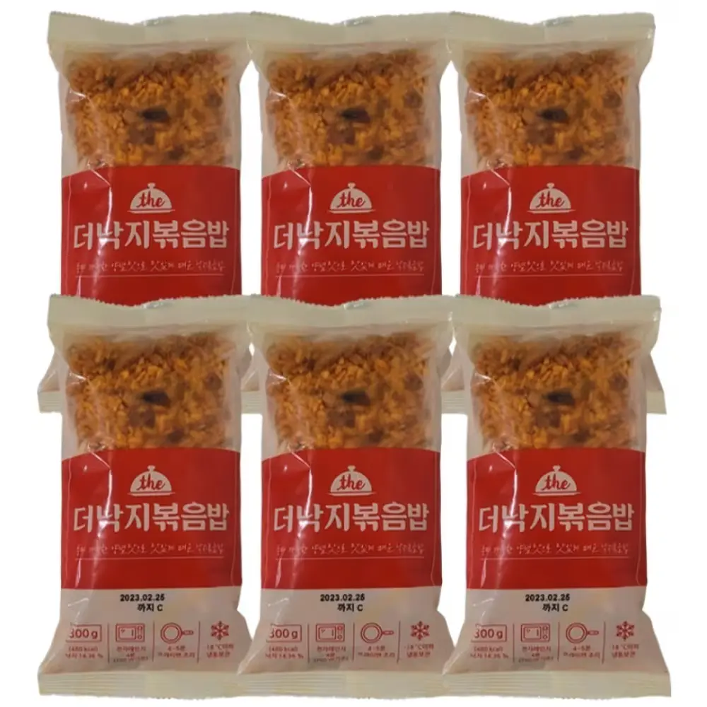 1436 코스트코 더 낙지볶음밥 즉석 볶음밥 냉동볶음밥, 300L, 6개