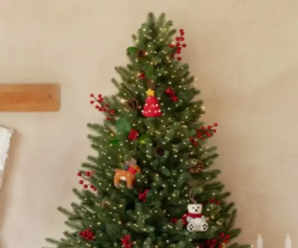 (단품)제이닷트리 프리미엄 크리스마스 벽걸이 반쪽트리 PE100 행잉 벽트리 100CM