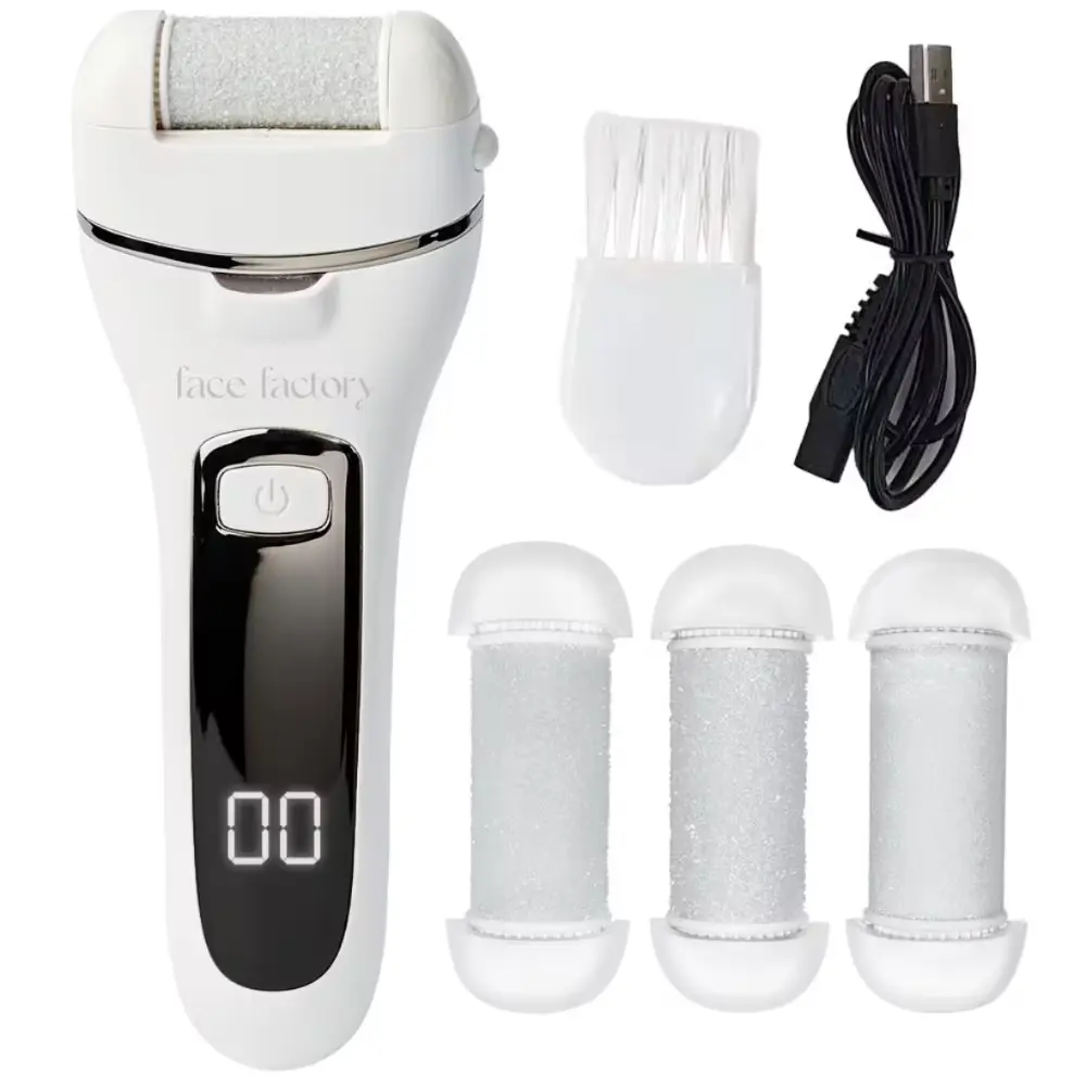 1445 페이스팩토리 UV 충전형 전동 발각질제거기 FF-17