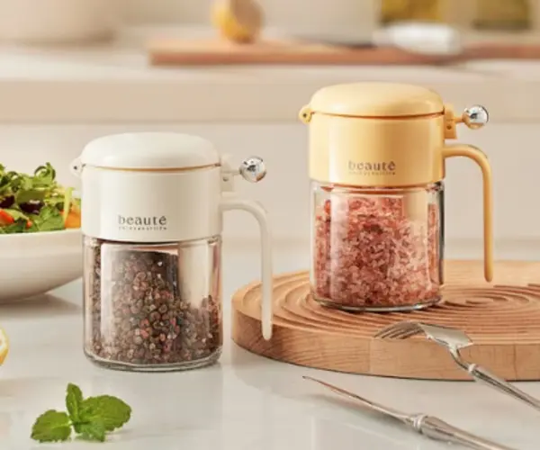 [006] 밀폐양념통(동그란통)