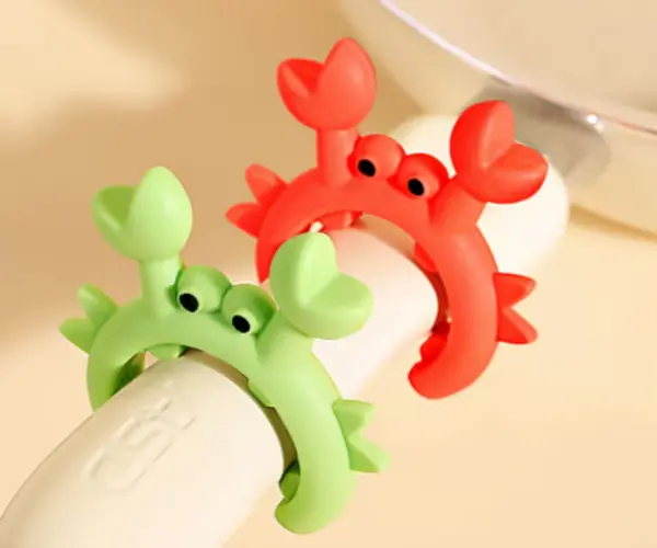 [018] 제철 꽃게 실리콘 받침대