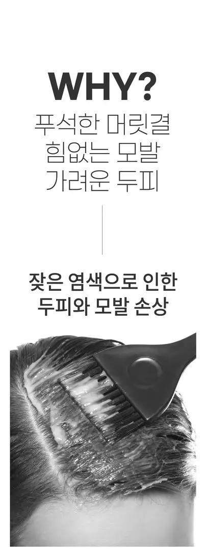 비건 트리트먼트 모발 두피 두피집중케어 500mlX3