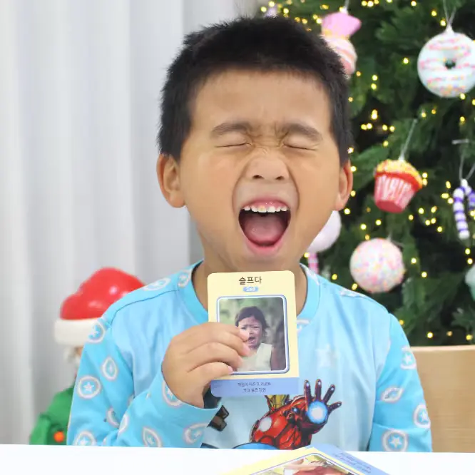 027.
웰리너리 새싹 감정카드 감정 포스터 세트 위클래스 공감 표현 대화