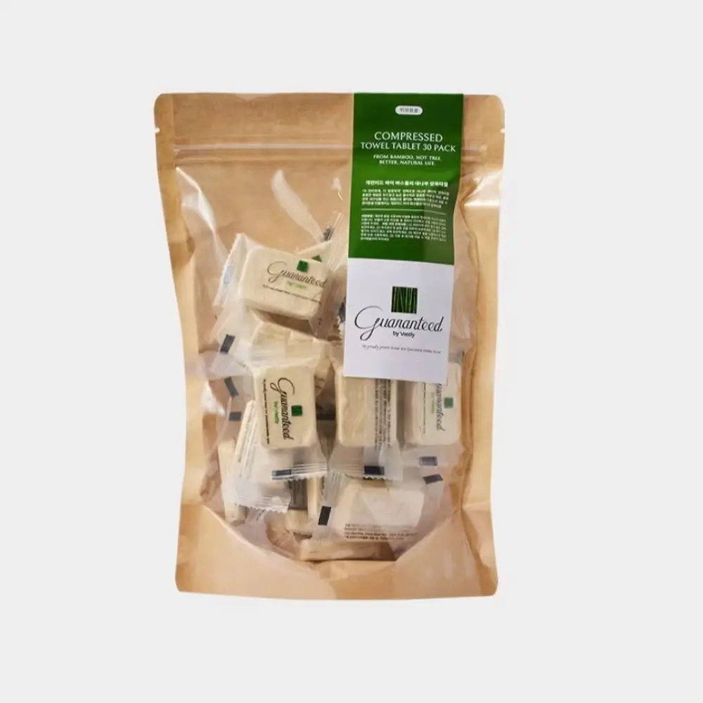 1455 게런티드 빨아쓰는 대나무 압축타월 빨아쓰는행주 캠핑용 10개입, 대나무압축행주10입, 1개