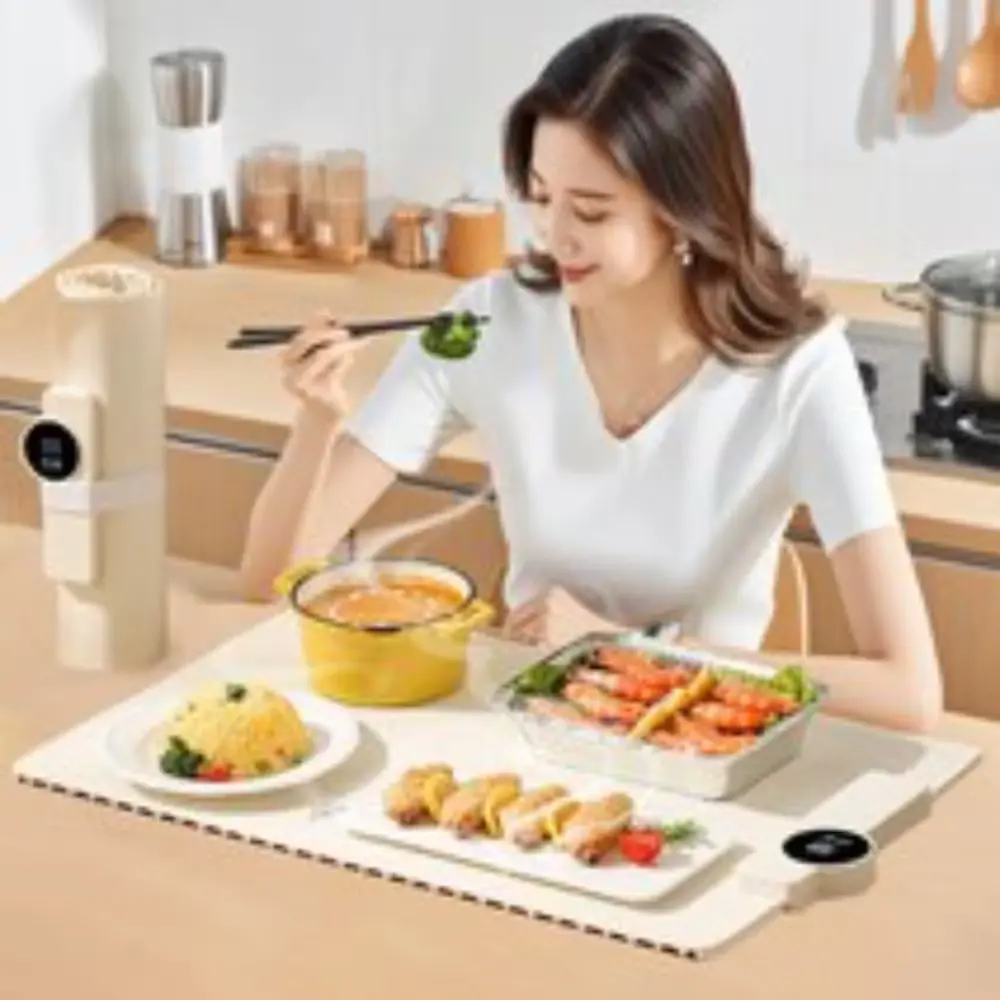 031.접이식 온열 음식 보온기 매트