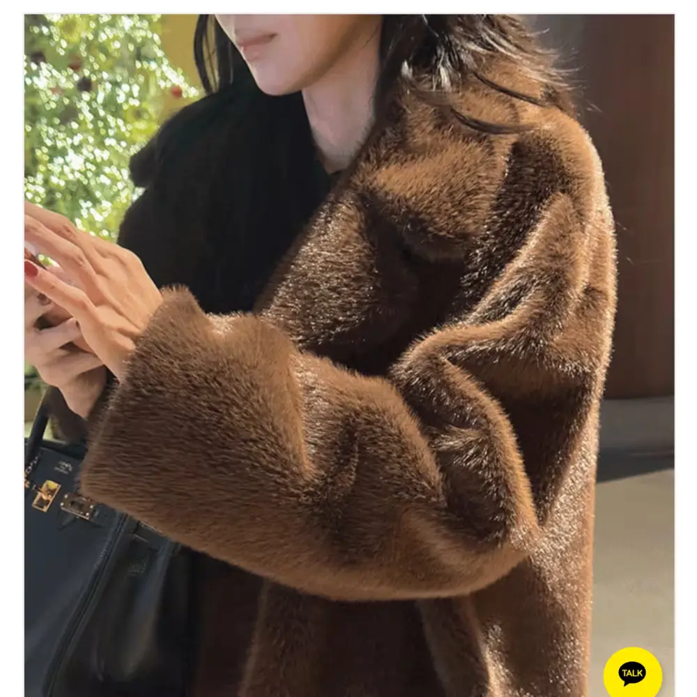 에코퍼 밍크 자켓