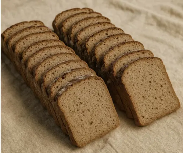 90%독일산 호밀, 유기농통밀과 안데스호수산소금을 넣고 3일간 발효해 만든 호밀빵