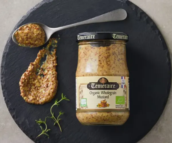 유기농 홀그레인 머스타드 
(NO 설탕)