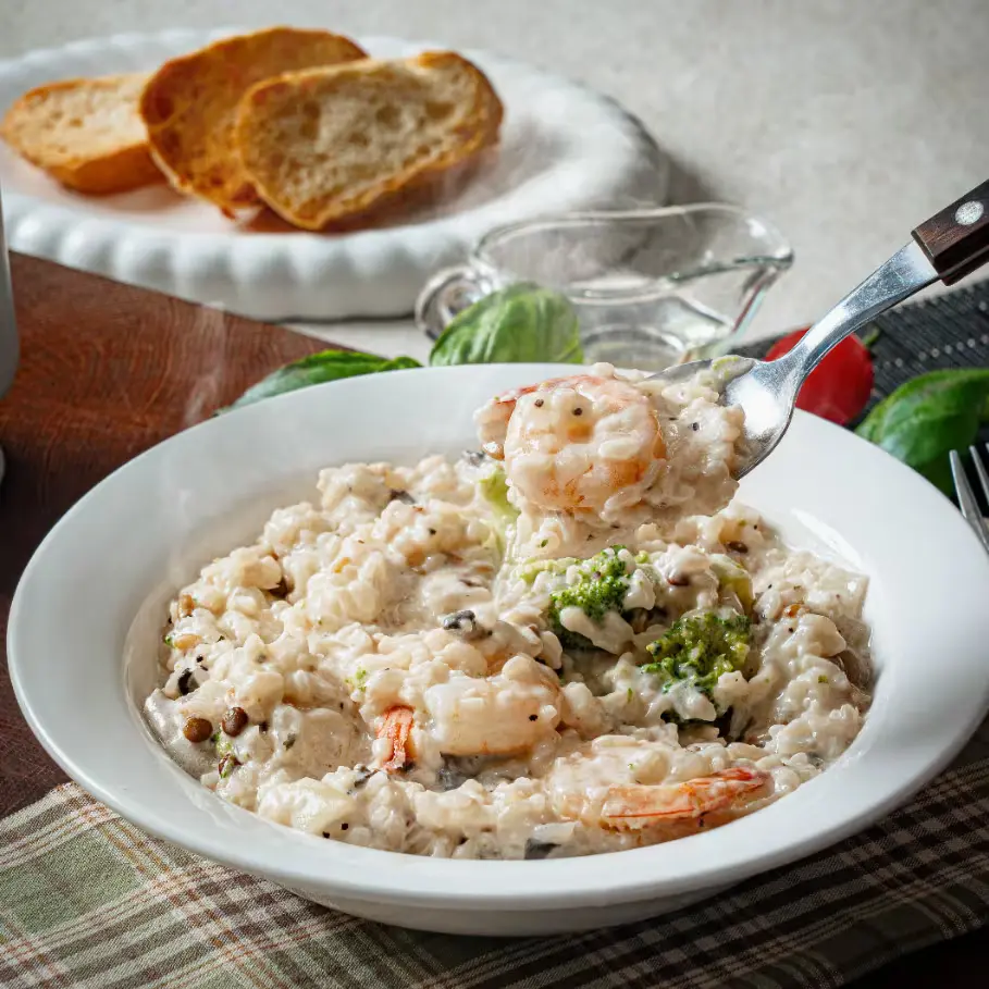 생크림 새우 & 멕시코 크림 리조또 2종 아이들도 잘 먹어요.