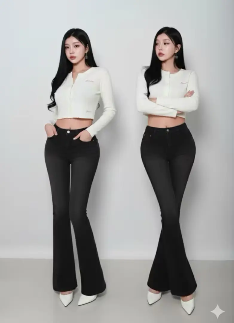 ⭐️OPEN⭐️ 자체제작 Hip-up 여신청바지 🖤 (골반+힙까지 3D 입체패드)