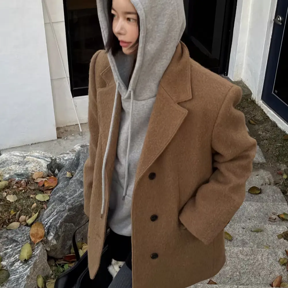 (2차바배오픈) made 울 100% 제작 자켓 (2col)