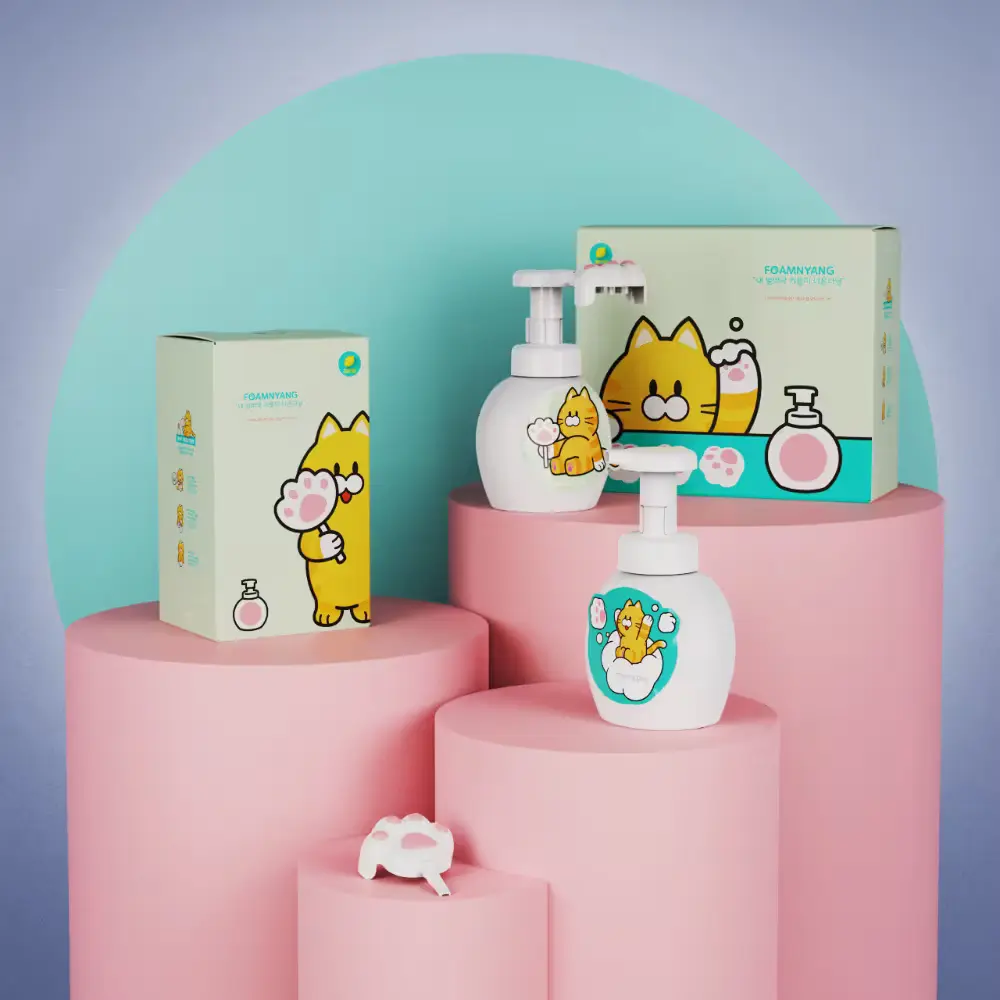 아이!깨끗해 폼냥이 에디션 세트 구매하러 가기😺