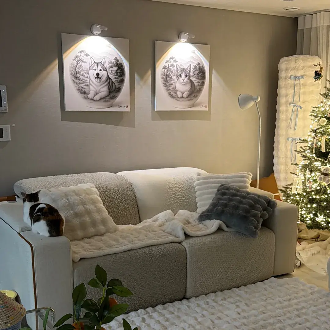 달항아리심플버젼,커스텀버젼