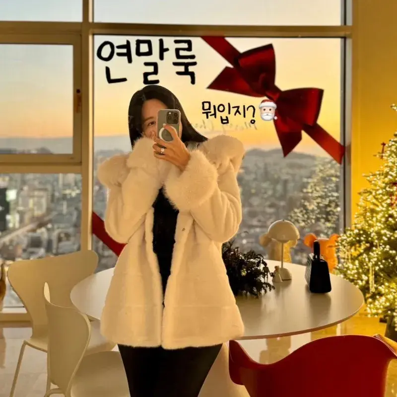 스노우밍크 페이크퍼 ❤️‍🔥고퀄리티❤️‍🔥 ☃️(바로배송)