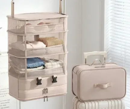 2. 여행용 압축 파우치(걸이형)