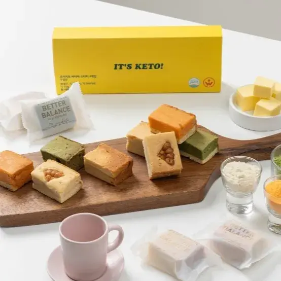 조이키토 저탄수 디저트 4종