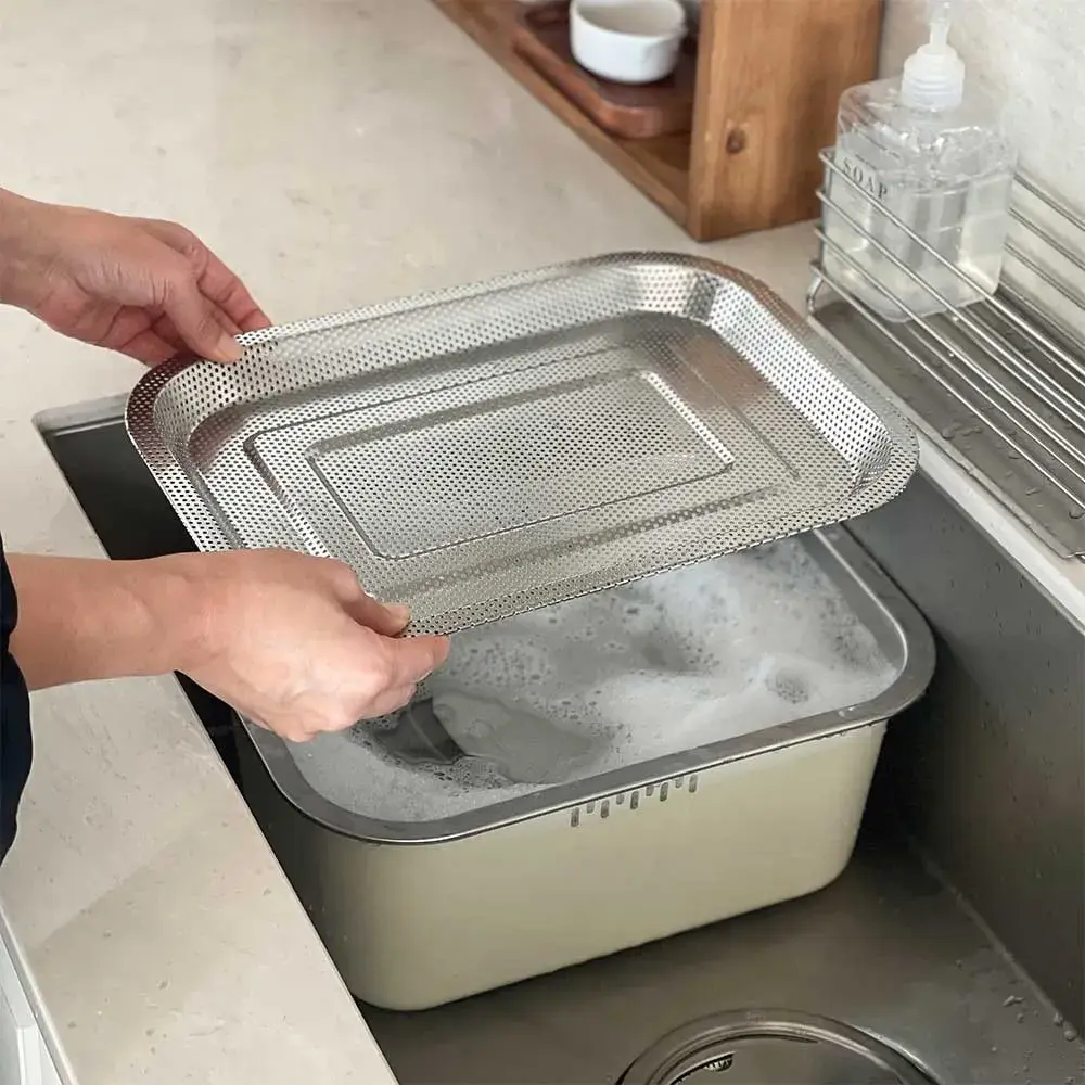 퍼기 무연마 304 스텐 설거지통 타공판 세트