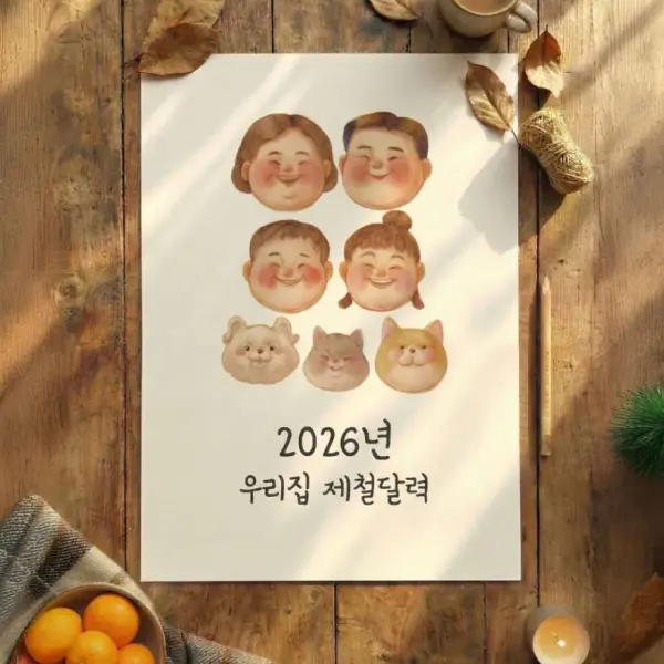 2026 우리집 제철달력 OPEN