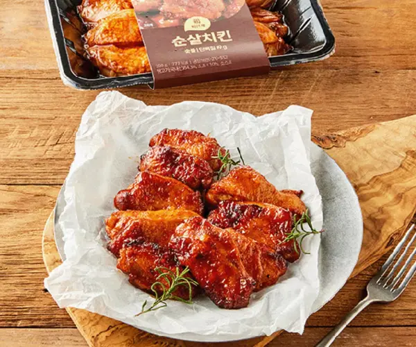 순살치킨 숯불맛