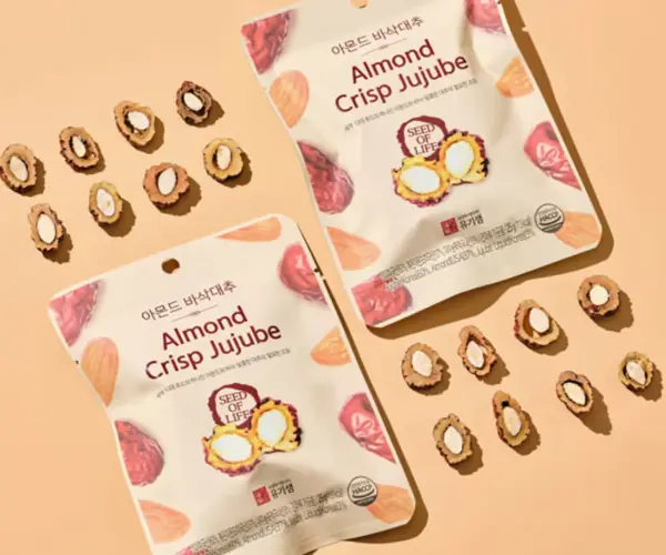 아몬드 바삭대추