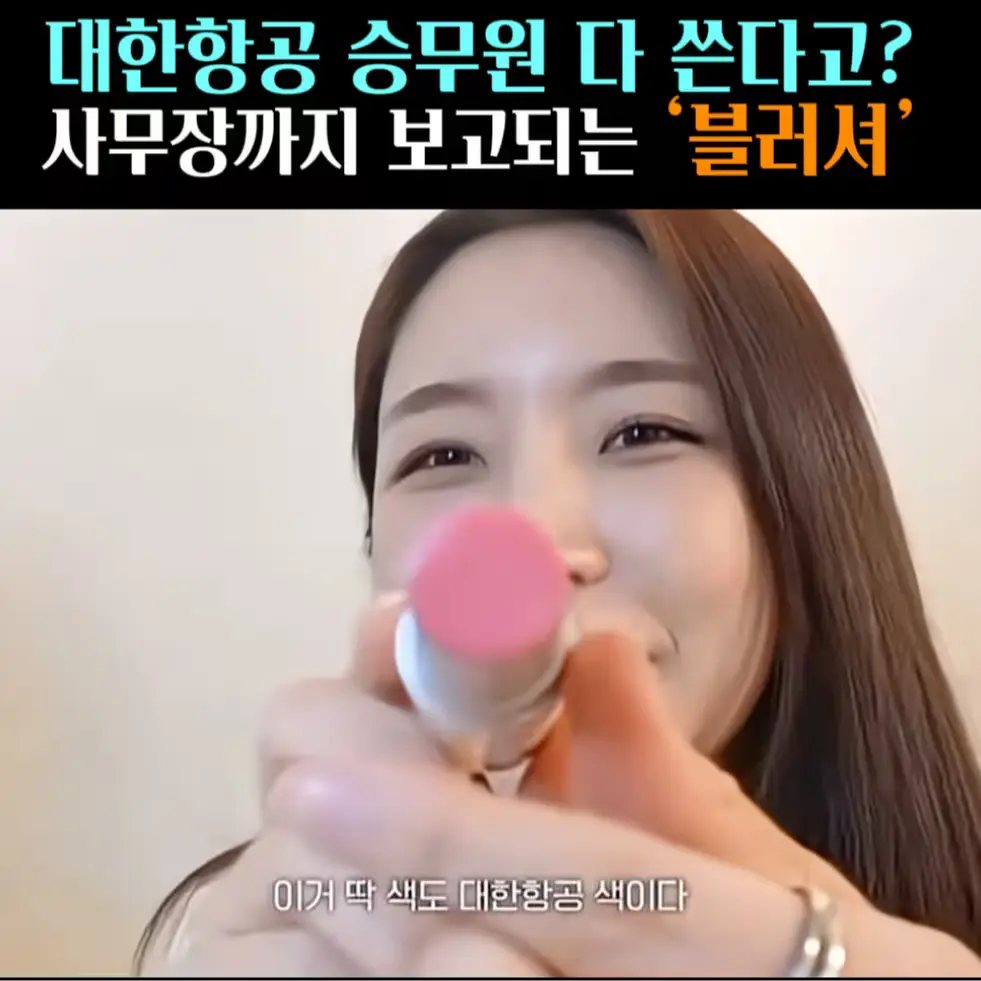 🧚#473. 대한항공 승무원 ‘블러셔’