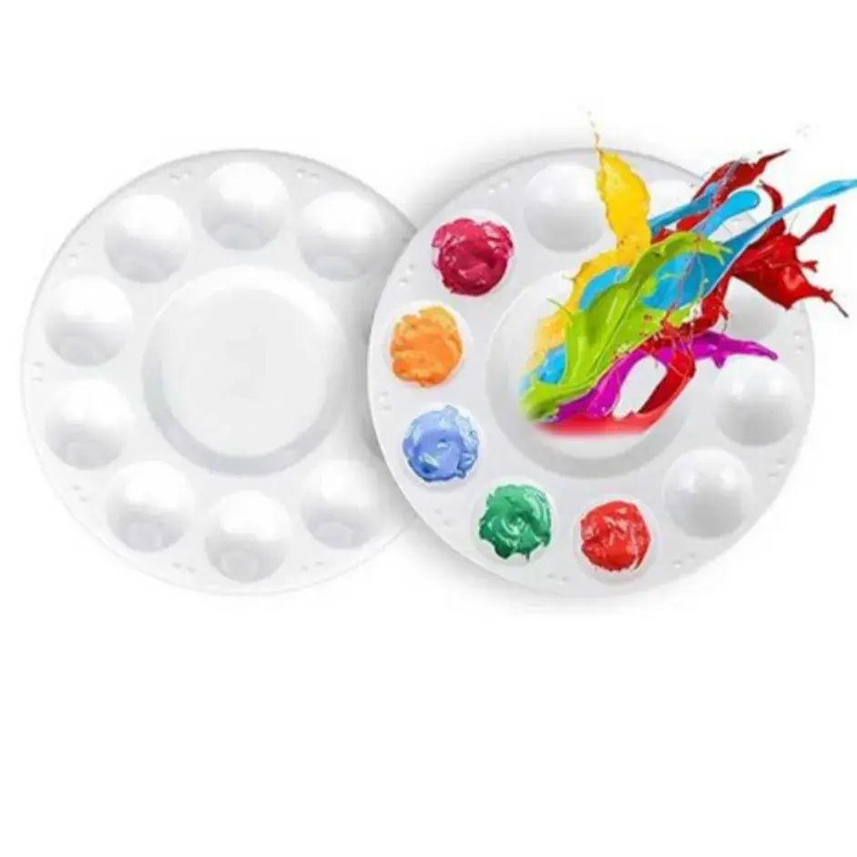 10칸 유아물감놀이 팔레트