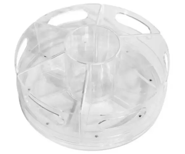 투명 회전식 정리함