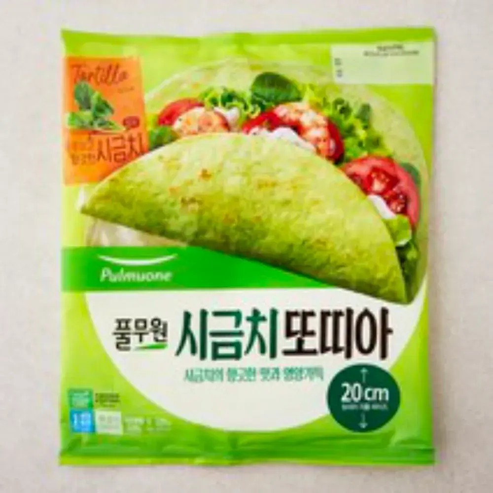 풀무원 시금치 또띠아