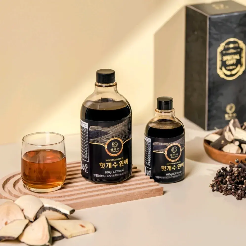 물 대신 헛개수 원액!