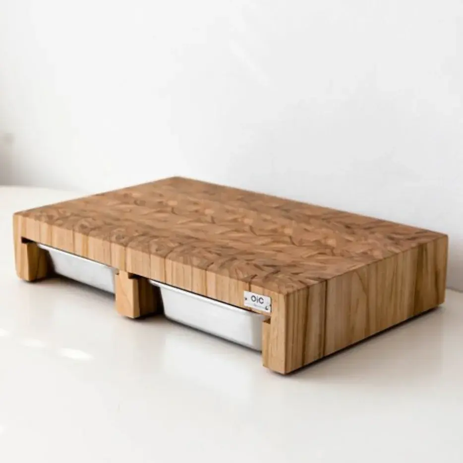 OIC 앤드그레인 캄포 트레이 도마 (특대)