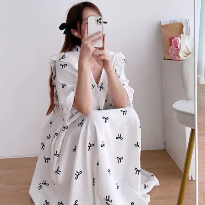 엄청편한 리본잠옷🤣