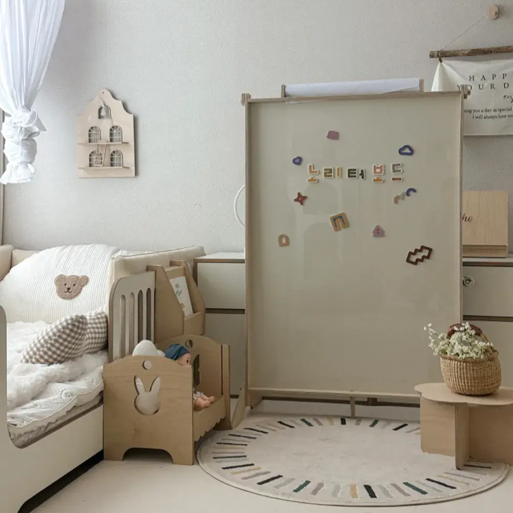 트리플보드 양면 자석칠판