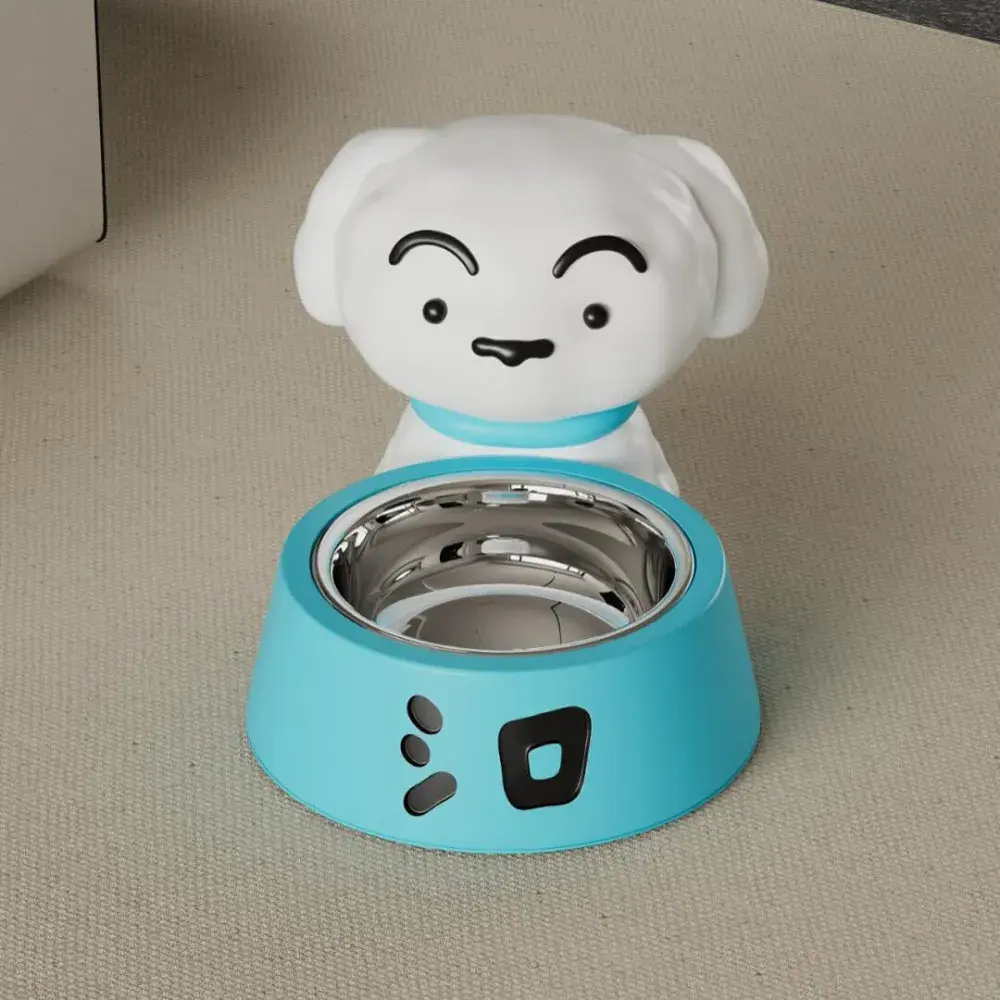 🩵흰둥이밥그릇🩵