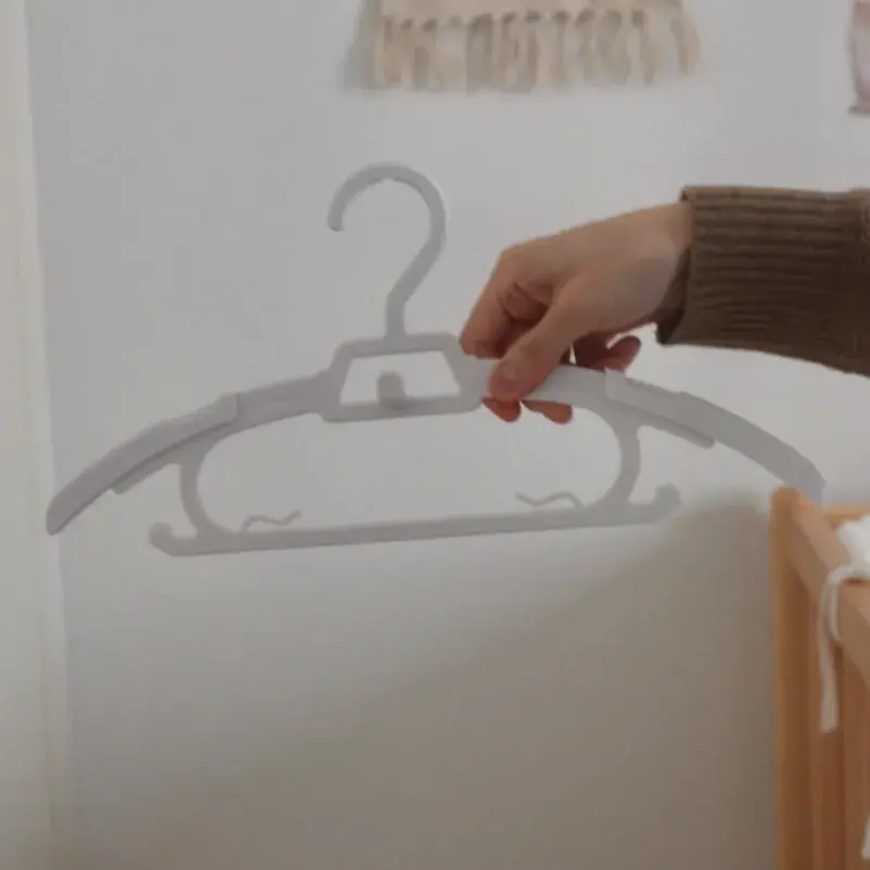 길이조절 유아옷걸이