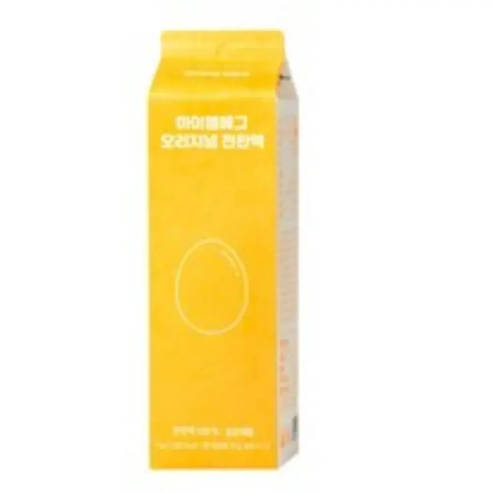 우유팩 계란 전란액