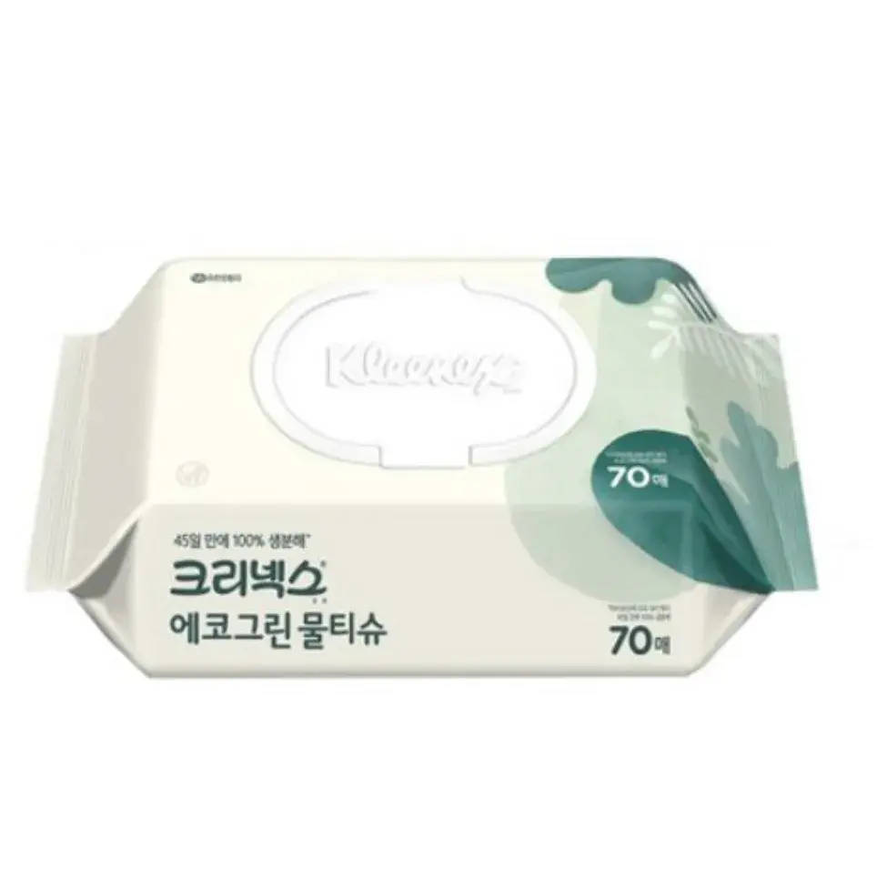 크리넥스 에코 그린 물티슈
