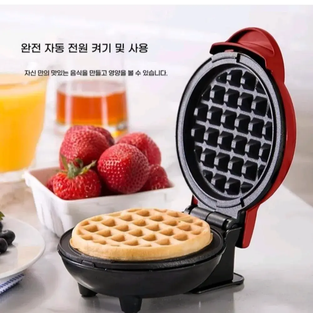 094. 미니 전기 와플 메이커