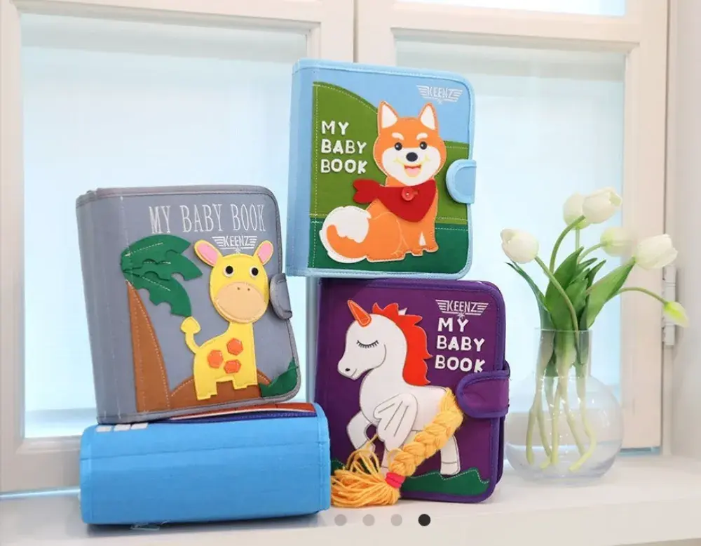 New 마이베이비북 총15종, 교육용 소근육발달 몬테소리(사은품 전용백팩 + 자석칠교)