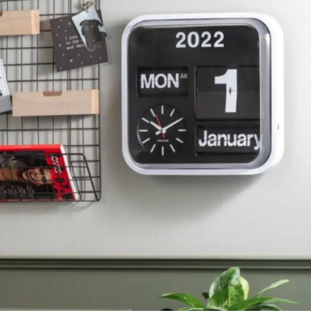 3번. 칼슨 플립 벽시계(정품)