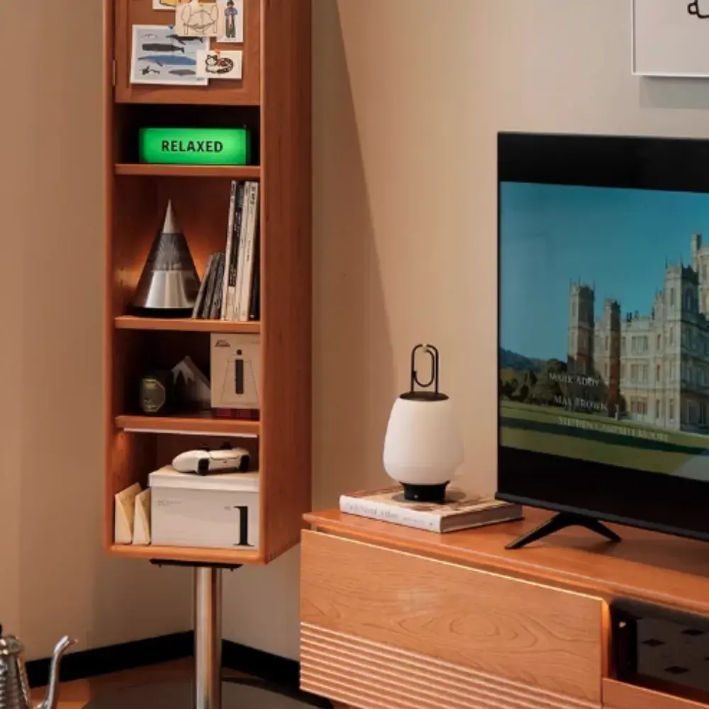 5번. 회전형 원목 수납장