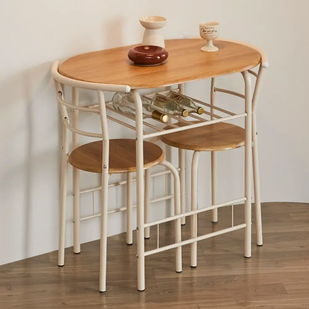 8번. 공간절약 식탁 세트(유사품 - 로켓배송)